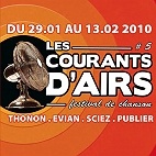 Les Courants D'airs 2010 : concerts et billetterie