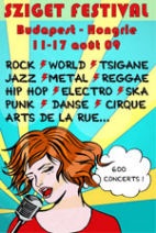 Billetterie concert Sziget Festival