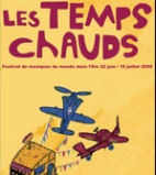 Les Temps Chauds : concerts et billetterie