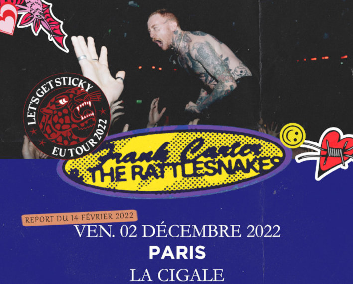 Frank Carter & The Rattlesnakes + The OBGMs en concert