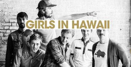 Interview avec le groupe Girls in Hawaii à l'occasion de la sortie de l'album Everest et la tournée 2013/2014 en concert