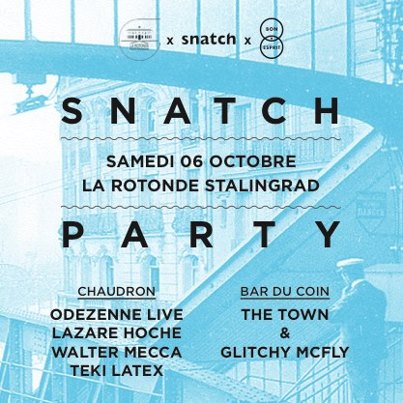Snatch Party : Odezenne, Teki Latex, Walter Mecca et Lazare Hoche en concert