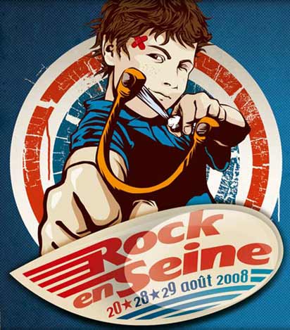 R.E.M., Tricky, Dirty Pretty Things, Hot Chip, Narrow Terence, These New Puritans, Plain White T'S, Kaiser Chiefs, Apocalyptica (Rock en Seine 2008) en concert