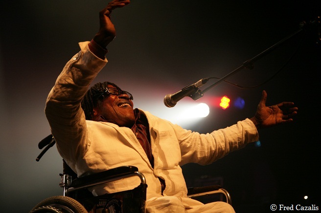 Staff Benda Bilili en concert