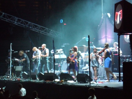 Arctic Monkeys - The Arcade Fire en concert