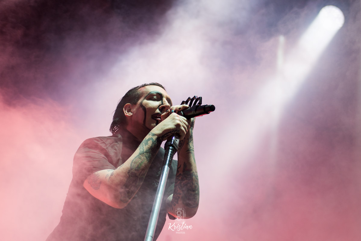 Marilyn Manson (Festival de Nîmes 2018) en concert