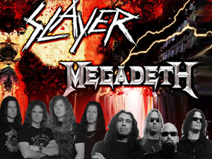 Megadeth + Slayer (European Carnage tour) en concert