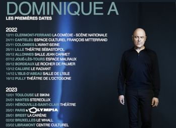 Dominique en concert à l'Olympia et en tournée en 2022/2023
