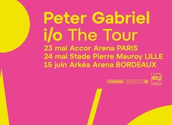 Peter Gabriel en concert à Paris, Lille et Bordeaux en mai 2023