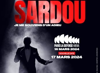 Michel Sardou en concert à Paris La Défense le 17 mars 2024