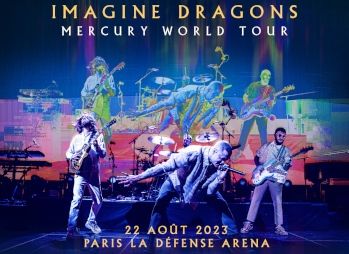Imagine Dragons en concert à Paris et Chambord en 2023