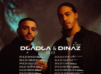 Djadja & Dinaz en concert à l'Accor Arena et en tournée en 2023