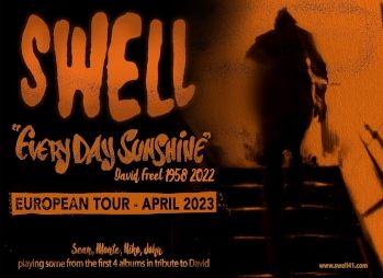 Swell en tournée hommage à David Freel en avril 2023