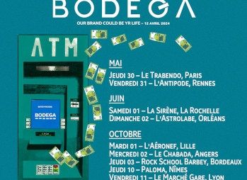 Bodega en concert à Paris et partout en France en 2024