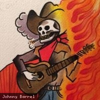 Johnny Barrel Country Band en concert